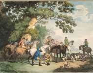Rowlandson Thomas Going Out in the Morning - Hermitage